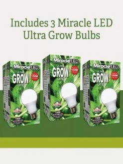 Adjustable 3-Arm Grow Lamp -Garden Shop 3 Arm 2