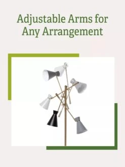 Adjustable 3-Arm Grow Lamp -Garden Shop 3 Arm 3