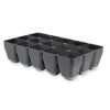 15-Cell Tray, Black 1 15-Cell Tray, Black -Garden Shop 35 696 deep root seedstarting trays