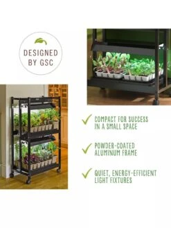 Compact 2-Tier SunLite® Garden -Garden Shop 39 414 7