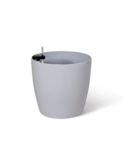 Viva Round Self-Watering Rolling Planter, 20" Diameter, Set Of 2 -Garden Shop 3 4 crop 8612933 3899