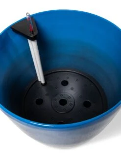 Viva Round Self-Watering Rolling Planter, 20" Diameter, Set Of 2 -Garden Shop 3 4 crop 8612933 3906