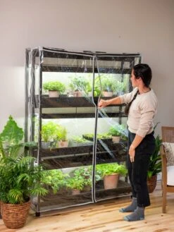 Sunlite 3-Tier Humidity Cover -Garden Shop 3 4 crop 8612939 0223