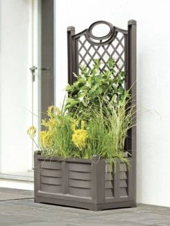 Separate Flower Box With Trellis -Garden Shop 3 4 crop 8613626 03V