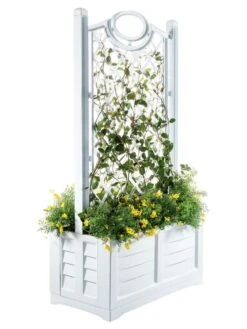 Separate Flower Box With Trellis -Garden Shop 3 4 crop 8613626 14V