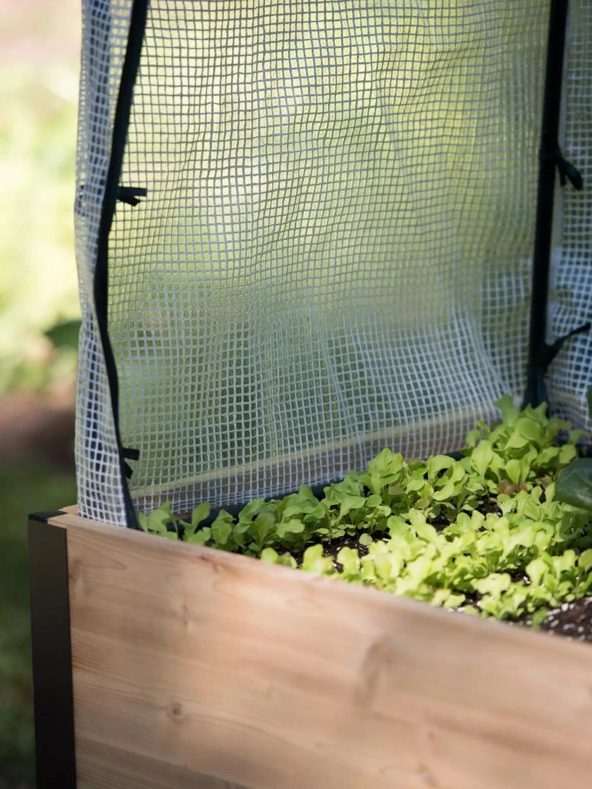 Elevated Planter Box, Frame And 2 Covers Kit, 2' X 8' 6 Elevated Planter Box, Frame And 2 Covers Kit, 2' X 8' - Image 4