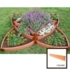 Classic Sienna Versailles Sunburst Raised Garden Bed With 2" Boards -Garden Shop 8588252 01v