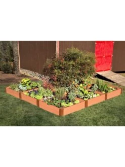 L-Shaped Composite Raised Bed, 12'x12' With 1" Boards -Garden Shop 8588254 03v