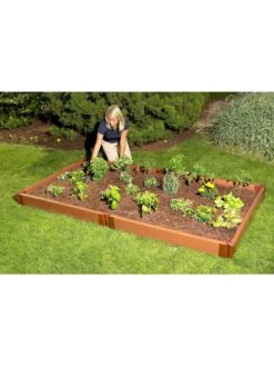 Classic Sienna Composite Raised Bed, 5-1/2" High With 2" Boards 11 Classic Sienna Composite Raised Bed, 5-1/2" High With 2" Boards -Garden Shop 8588260 01v