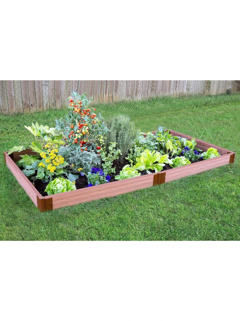 Classic Sienna Composite Raised Bed, 5-1/2" High With 2" Boards 4 Classic Sienna Composite Raised Bed, 5-1/2" High With 2" Boards - Image 2