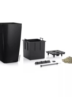 Lechuza® Cubico Color Tall Self-Watering Planters -Garden Shop 8589485 05V tif