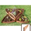 Classic Sienna Raised Garden Bed Versailles Sunburst With 1" Boards -Garden Shop 8589503 01v
