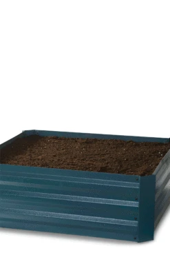 Demeter Corrugated Metal Raised Bed, 34" X 34" -Garden Shop 8592119 DemeterRaisedBed gif