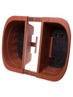 Self-Watering Saddle Railing Planter, 16" -Garden Shop 8592175TC 2028z tif