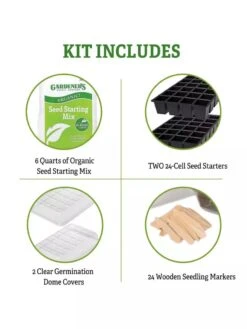Organic GrowEase Seed Starting Success Kit 9 Organic GrowEase Seed Starting Success Kit -Garden Shop 8592393 4