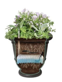 Kylemore Self-Watering Urn Planter -Garden Shop 8592688 SWKylemore art tif