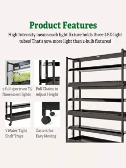 High Intensity 3-Tier SunLite® Garden -Garden Shop 8593944 4