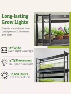 High Intensity 3-Tier SunLite® Garden -Garden Shop 8593944 6