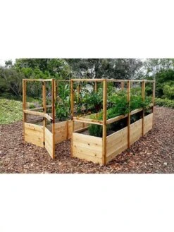 Garden In A Box With Deer Fence, 8' X 12' -Garden Shop 8594021 05V 3 4