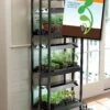 GrowLab® Compact 3-Tier Light Garden With Classroom Guide 1 GrowLab® Compact 3-Tier Light Garden With Classroom Guide -Garden Shop 8594487 001e grow lights with three shelves small with classroom guide
