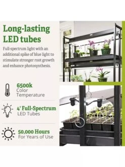 LED SunLite® High Intensity 3-Tier Garden 12 LED SunLite® High Intensity 3-Tier Garden -Garden Shop 8596024 7