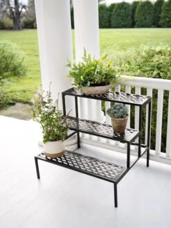Rectangular Lattice Plant Stand -Garden Shop 8596373 6784 tif