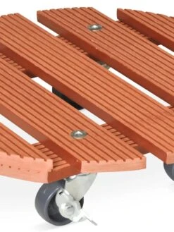 Round Waterproof Planter Caddy, 11-1/2" -Garden Shop 8596658 001V tif