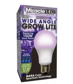 Miracle LED Corded 4-Socket Grow Light Kit With Bulbs, Full Spectrum And Red -Garden Shop 8599032 05V tif