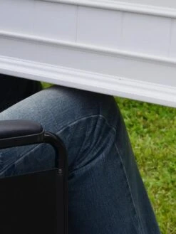 Liberty Accessible Vinyl Elevated Raised Garden -Garden Shop 8599296 02V tif