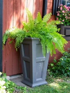 Fairfield Self-Watering Tall Patio Planters, 34” -Garden Shop 8600109 13V tif