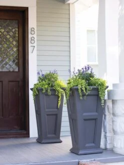 Fairfield Self-Watering Tall Patio Planters, 34” -Garden Shop 8600109 8453 tif