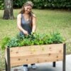 Self-Watering Elevated Planter Box, 2' X 4' -Garden Shop 8608959 4040 tif