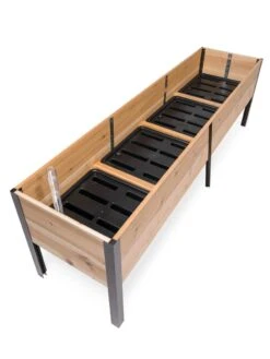 Self-Watering Elevated Planter Box, 2' X 8' 22 Self-Watering Elevated Planter Box, 2' X 8' -Garden Shop 8608960 2302 tif