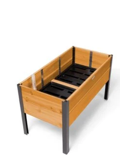 Self-Watering Eco-Stained Elevated Planter Box, 2' X 4' 10 Self-Watering Eco-Stained Elevated Planter Box, 2' X 4' -Garden Shop 8608963 6286 tif