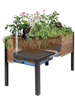 Self-Watering Insert For 2’ X 8’ Planter -Garden Shop 8609009 SW insert art 2021 tif 5