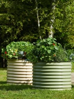 Birdies™ Round Metal Raised Bed, Tall -Garden Shop 8609152 6530 tif