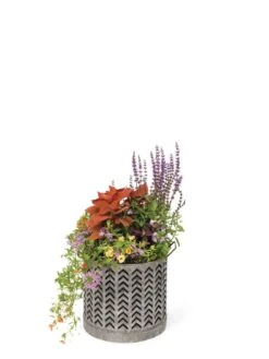 Galvanized Grow Bag Planter 12" 9 Galvanized Grow Bag Planter 12" -Garden Shop 8609177 0368 tif