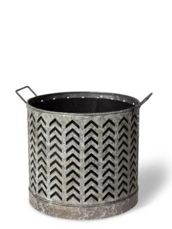 Galvanized Grow Bag Planter 12" 10 Galvanized Grow Bag Planter 12" -Garden Shop 8609177 4806 tif
