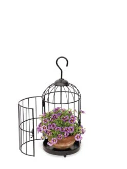 Hanging Birdcage Planter Set -Garden Shop 8609181 0371 tif