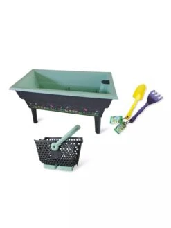 Calipso 3-in-1 Kids Gardening Self-Watering Planter Kit -Garden Shop 8609217 18V calipso 3 in 1 kids gardening self watering planter kit green