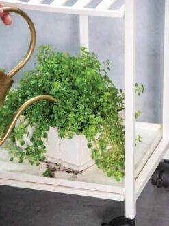 Oslo 2-Tier Plant Stand With Folding Shelves -Garden Shop 8609220 4137 tif 1