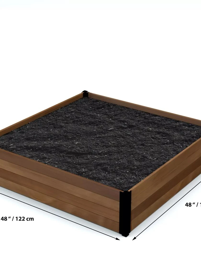 Vita Mezza Garden Bed, 4’x4’x11” 4 Vita Mezza Garden Bed, 4’x4’x11” - Image 2