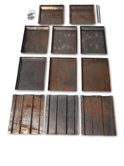 Corten Steel Modular Raised Bed, 2'x6' -Garden Shop 8610703 0142 tif