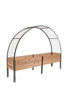 2’ X 8’ Arch Trellis For Planter Boxes 13 2’ X 8’ Arch Trellis For Planter Boxes -Garden Shop 8610798 0809 tif