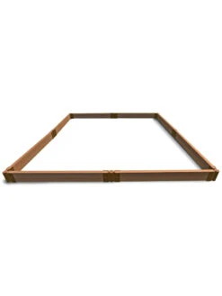Classic Sienna Composite Raised Bed, 5-1/2" High With 2" Boards 14 Classic Sienna Composite Raised Bed, 5-1/2" High With 2" Boards -Garden Shop 8610836 01v