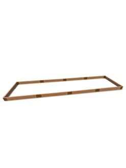 Classic Sienna Composite Raised Bed, 5-1/2" High With 2" Boards 13 Classic Sienna Composite Raised Bed, 5-1/2" High With 2" Boards -Garden Shop 8610837 01v
