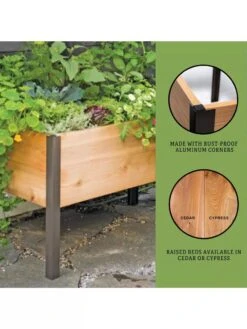 Elevated Planter Box, 2' X 4' -Garden Shop 8610894 3