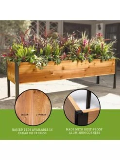 Elevated Planter Box, 2' X 8' -Garden Shop 8610895 3