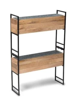 Tartu 2-Tier Elevated Rectangular Planter -Garden Shop 8611008 0936 tif