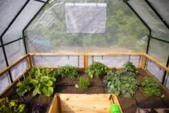 Garden In A Box With Greenhouse, 8' X 8' -Garden Shop 8611033 04V jpg